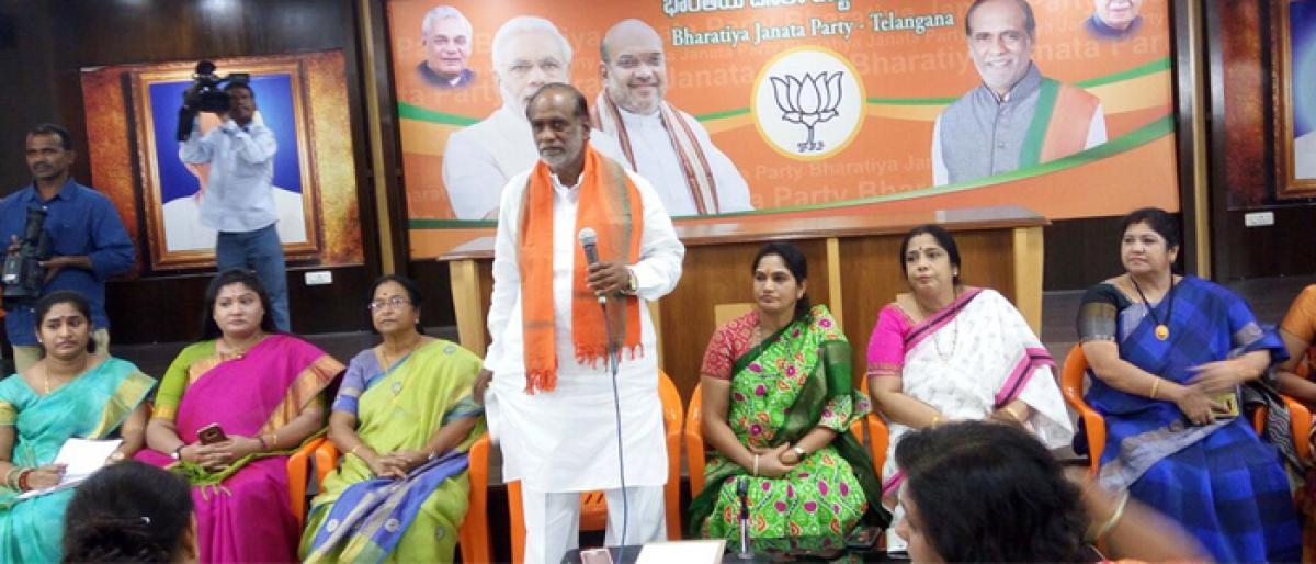 BJP to hold special meet to woo women voters