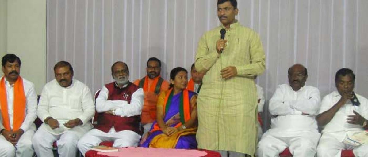 BJP to offer voluntary services at Medaram jatara