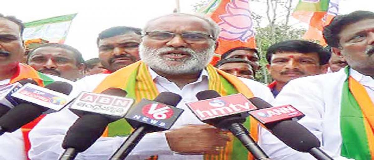 BJP takes out rally for Telangana Liberation Day in Kamareddy