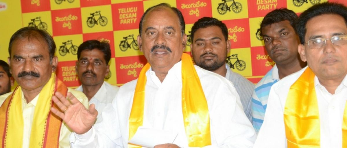 KCR making false claims on state growth rate: TDP