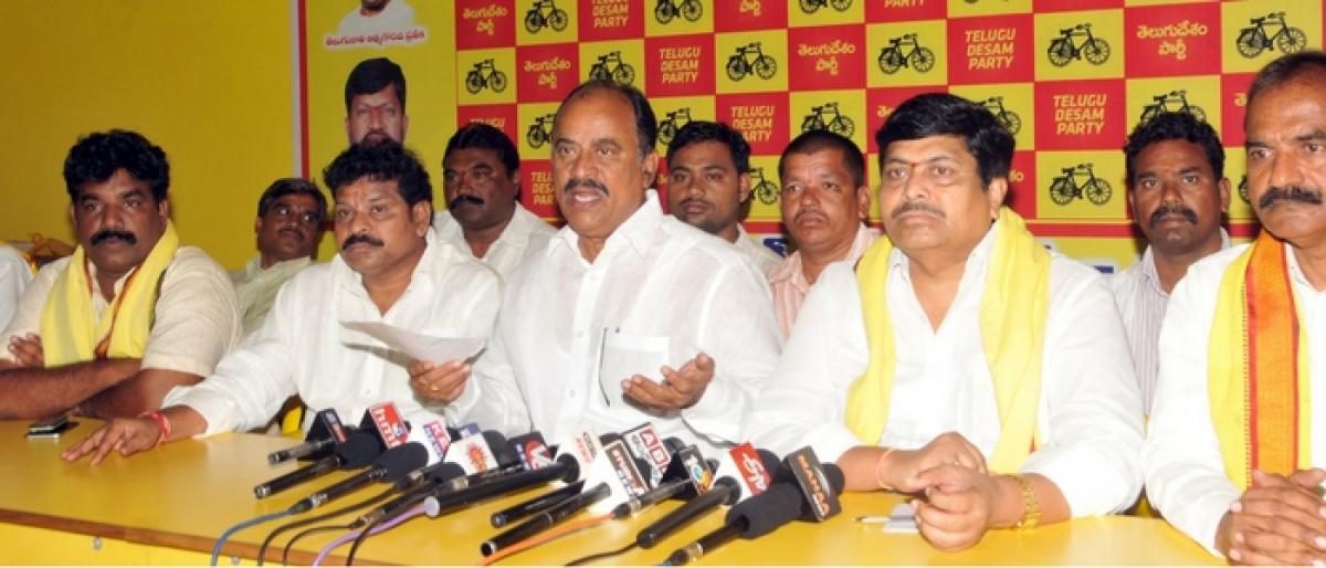 TRS blamed for stifling state growth