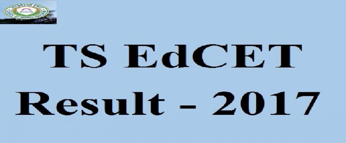 TS-EdCET results to be declared today