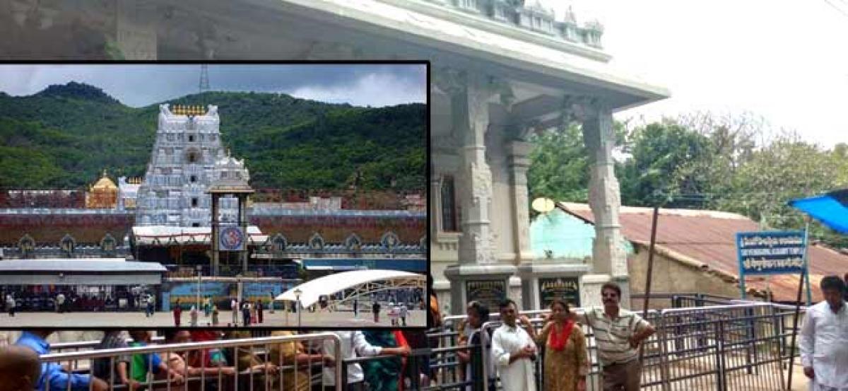 TTD opts `e-locks’ to strengthen security at its temples