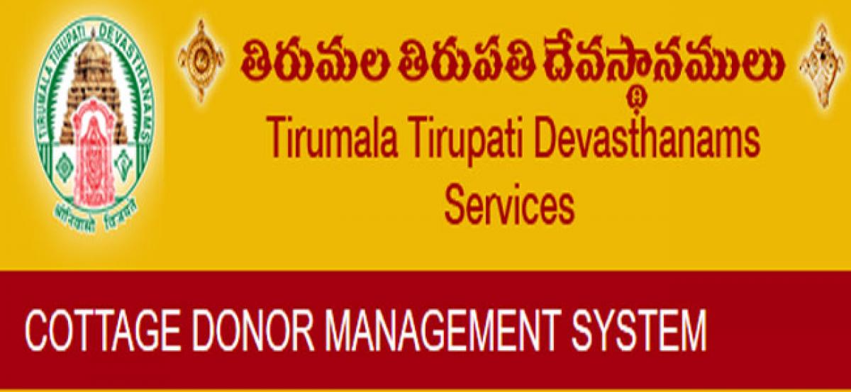 Accommodation regulated for donors in Tirumala