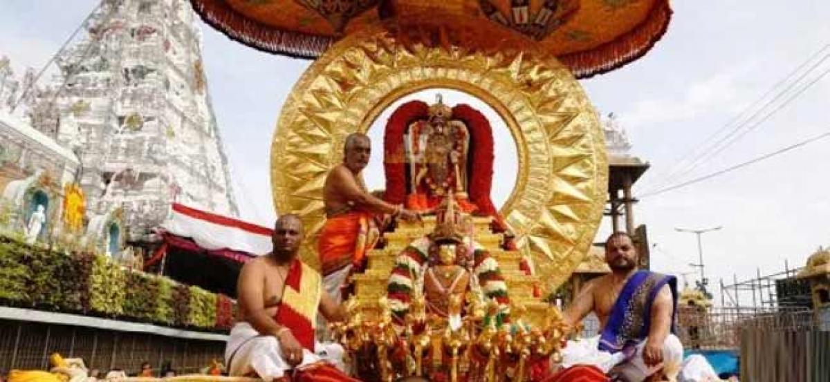 Tirumala gears up for Garuda Seva