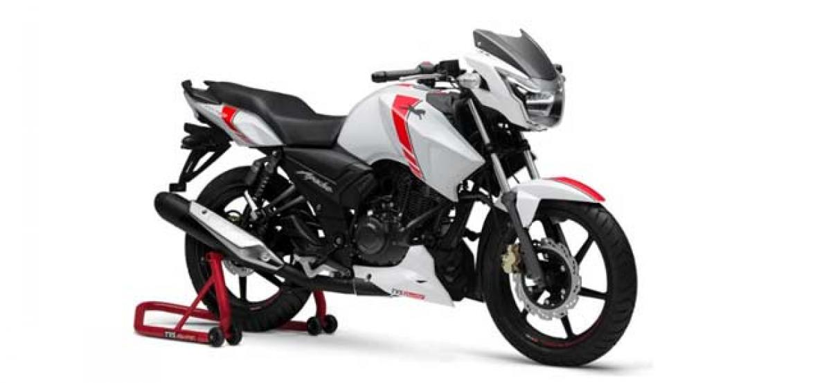 TVS Apache RTR 160 Race Edition Launched