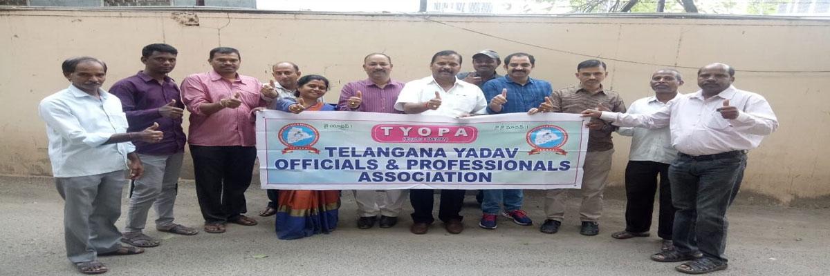 Yadavs all praise for KCR for recognition