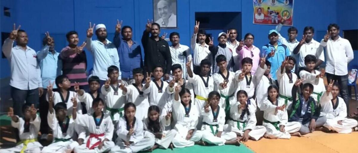 Prakasam district taekwondo players selected for CM Cup tourney