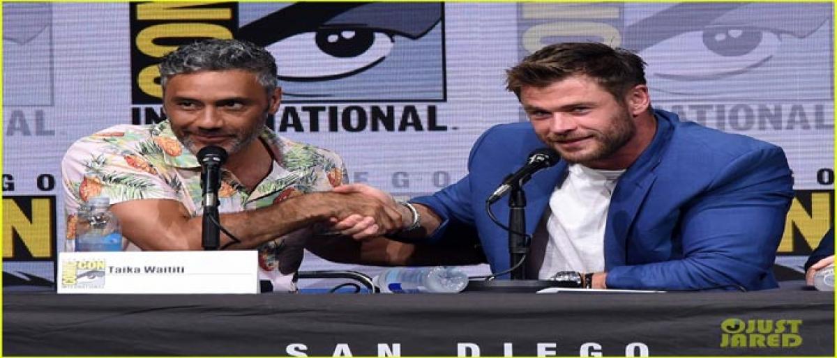 Waititi praises Hemsworth’s flair for comedy