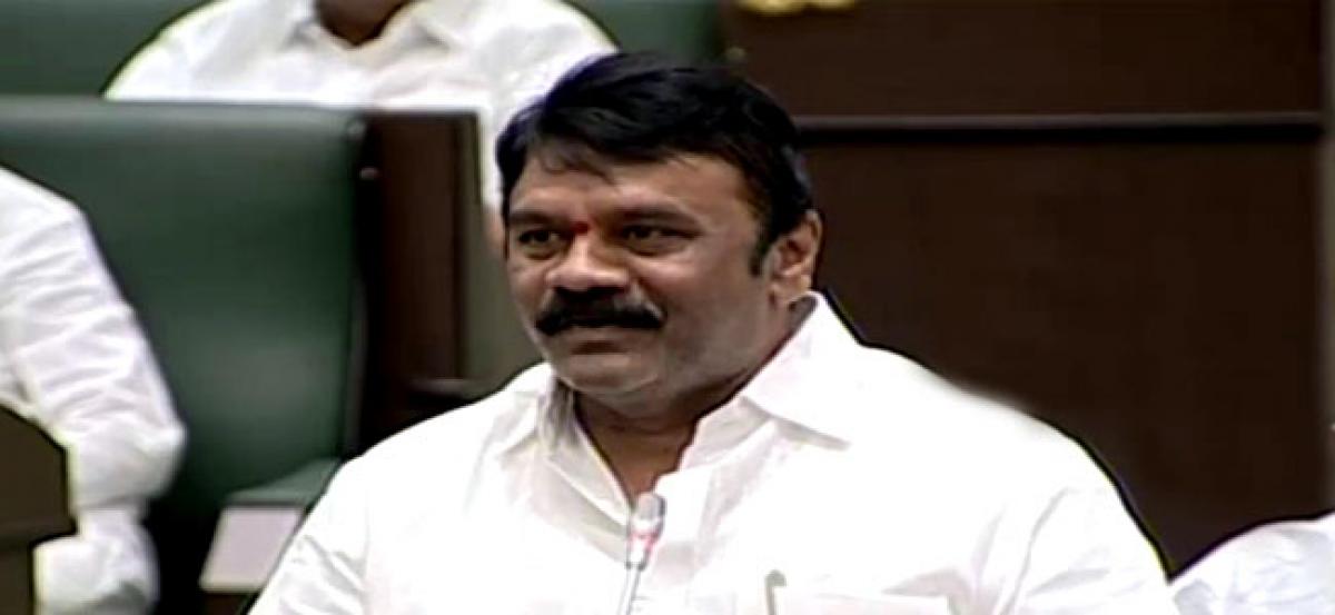 Talasani questions Congress plans for No Trust Motion