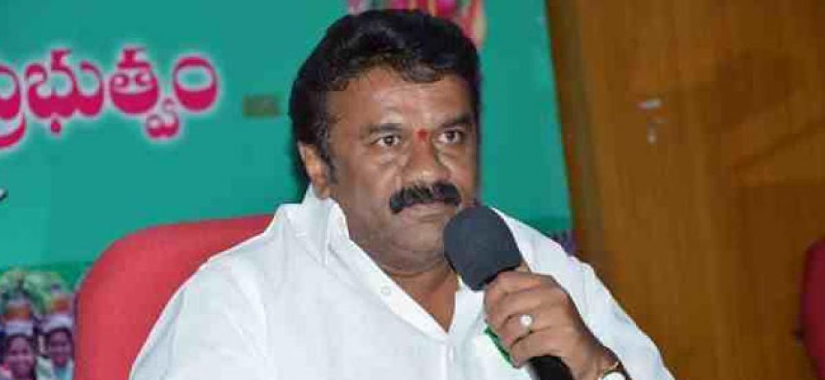 Talasani condemns Congress partys Chalo Assembly rally