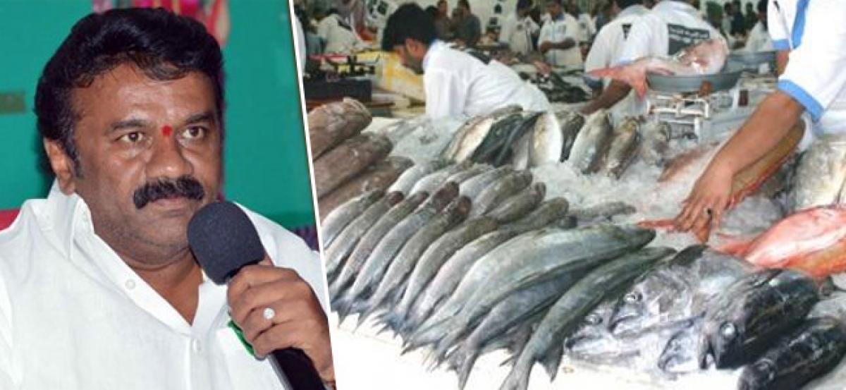 Telangana Govt to construct 40 Fish Markets