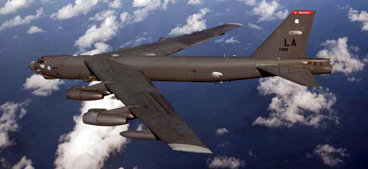 Amid intense trade war with Beijing, US flies B-52 bombers over South China Sea