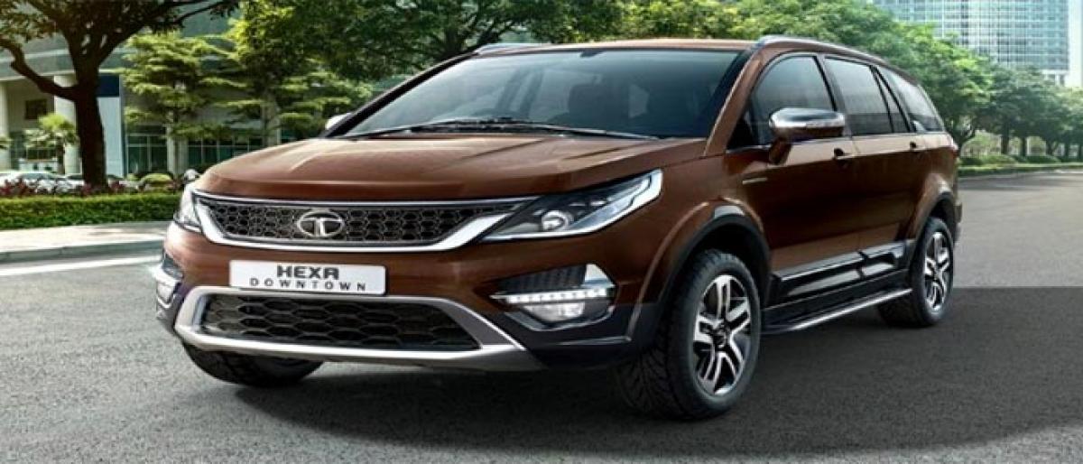 Tata Hexa Downtown  Edition details  revealed