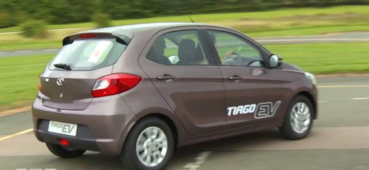 Tata Motors Showcases Tiago EV
