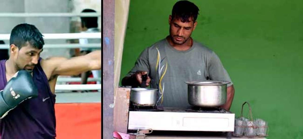 India’s number 1 lightweight professional boxer is also a Tea seller