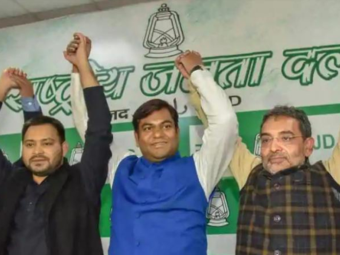 Tejashwi, Upendra Kushwaha slam Nitish Kumar for using foul language