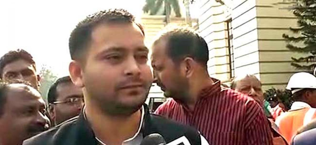 Law and order in Bihar will remain in shambles: Tejashwi