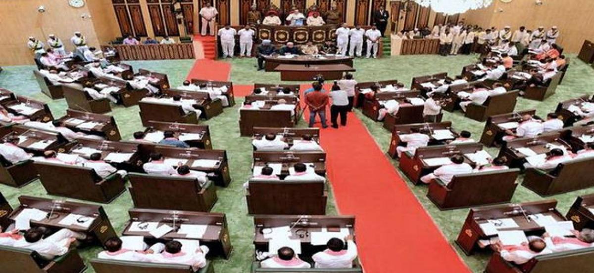 Telangana Assembly session from Oct 27