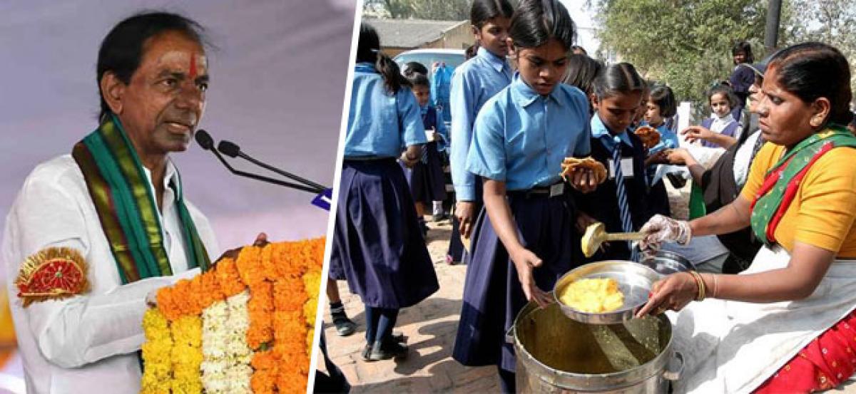 Telangana to implement free bus pass, mid-day meal scheme this year