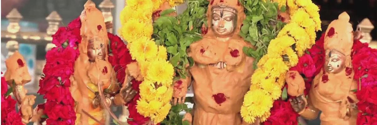 Brahmotsavams of Dokiparru Balaji Temple begin