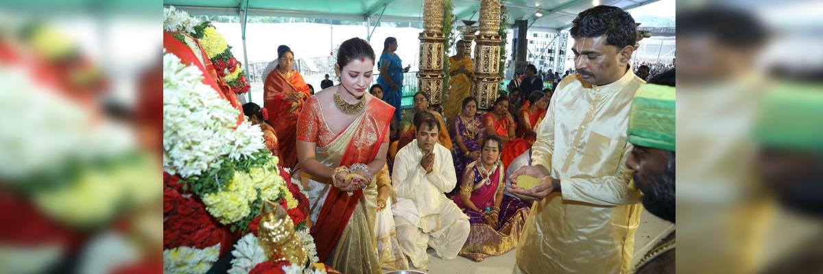 Celestial marriage of Venkateswara Swamy conducted