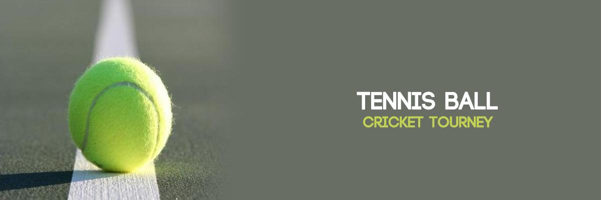 Tennis Ball cricket tourney from Dec 22