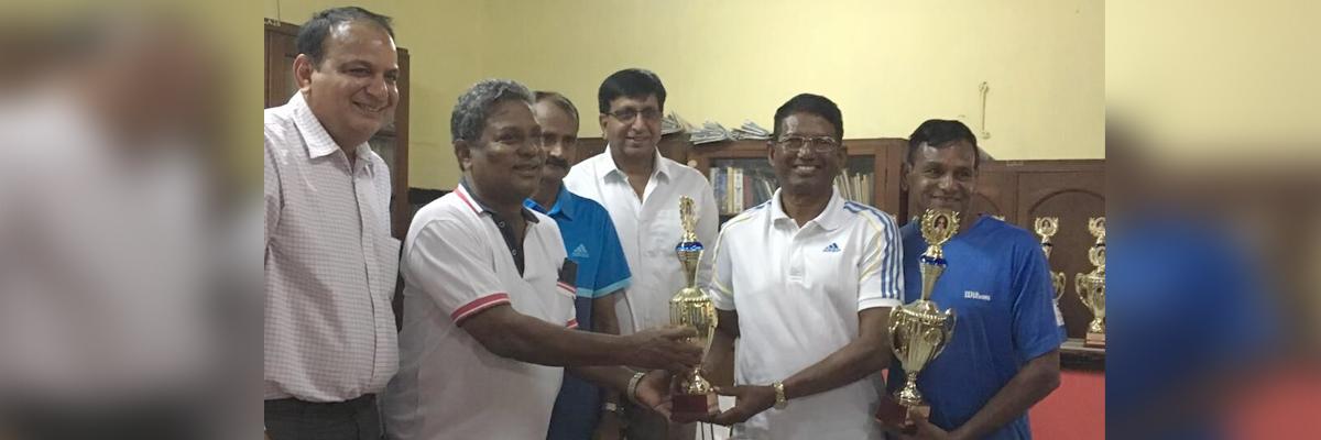 Murthy, Padmalu win national tennis championship