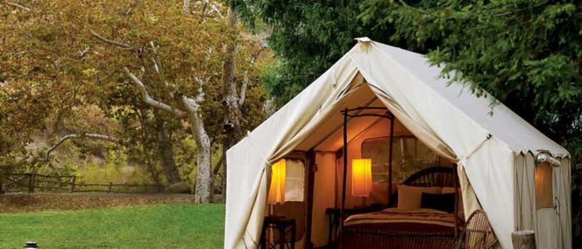 Stay in tented camps in the lap of nature