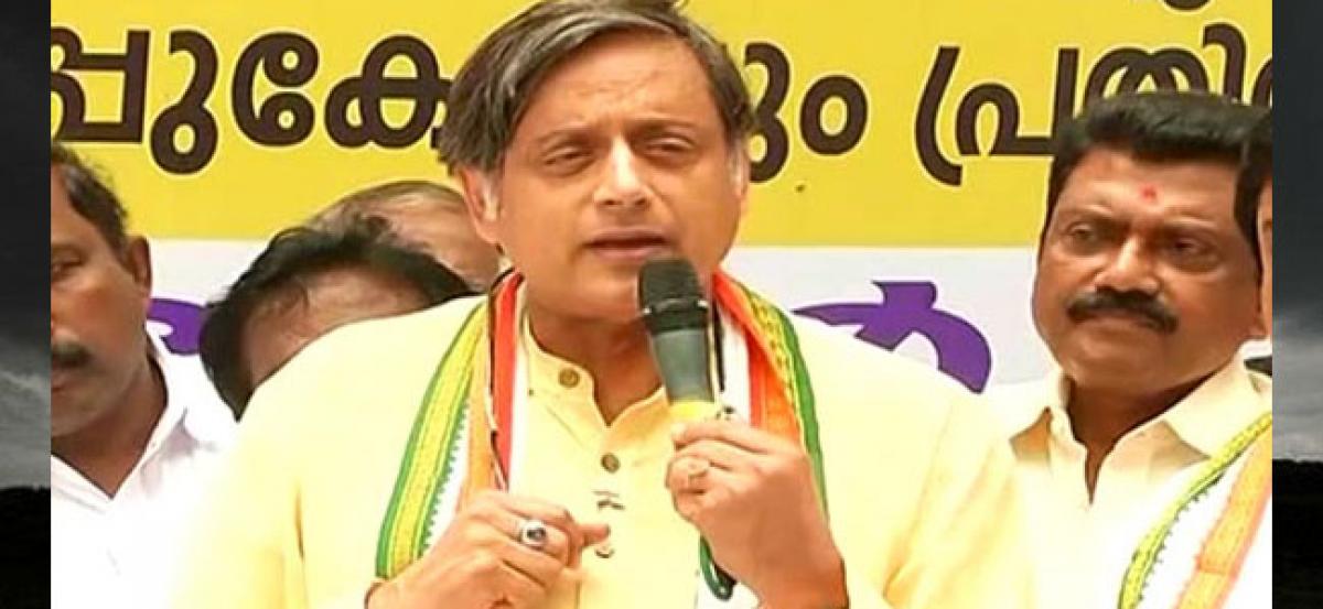 Has BJP started Taliban in Hinduism: Tharoor