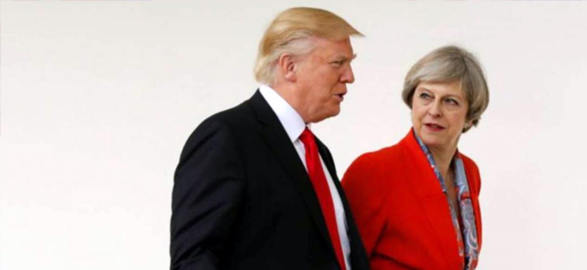 Theresa May to urge Trump to avoid London protests during UK visit - Report