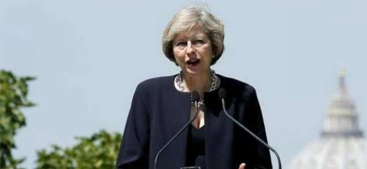 British PM Theresa May ready to approve military action over Syria attack