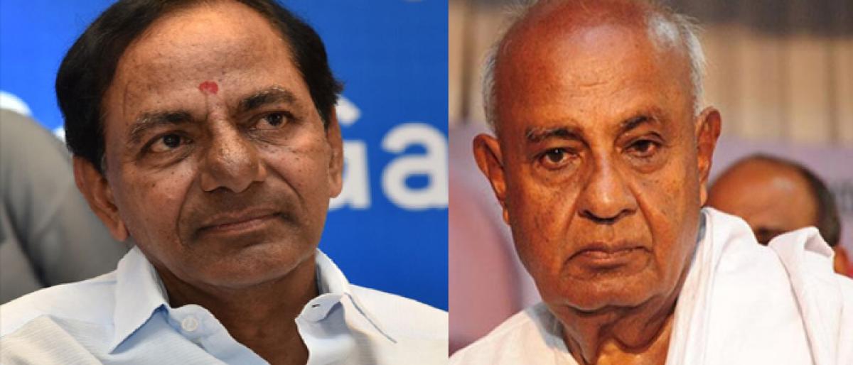 KCR to meet Deve Gowda today