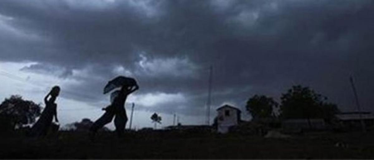 Light rains likely to occur at isolated places in Telangana