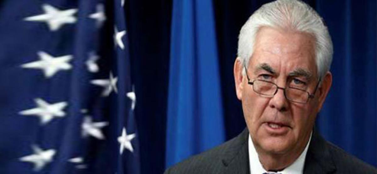 Diplomacy with North Korea to continue until first bomb drops: Tillerson