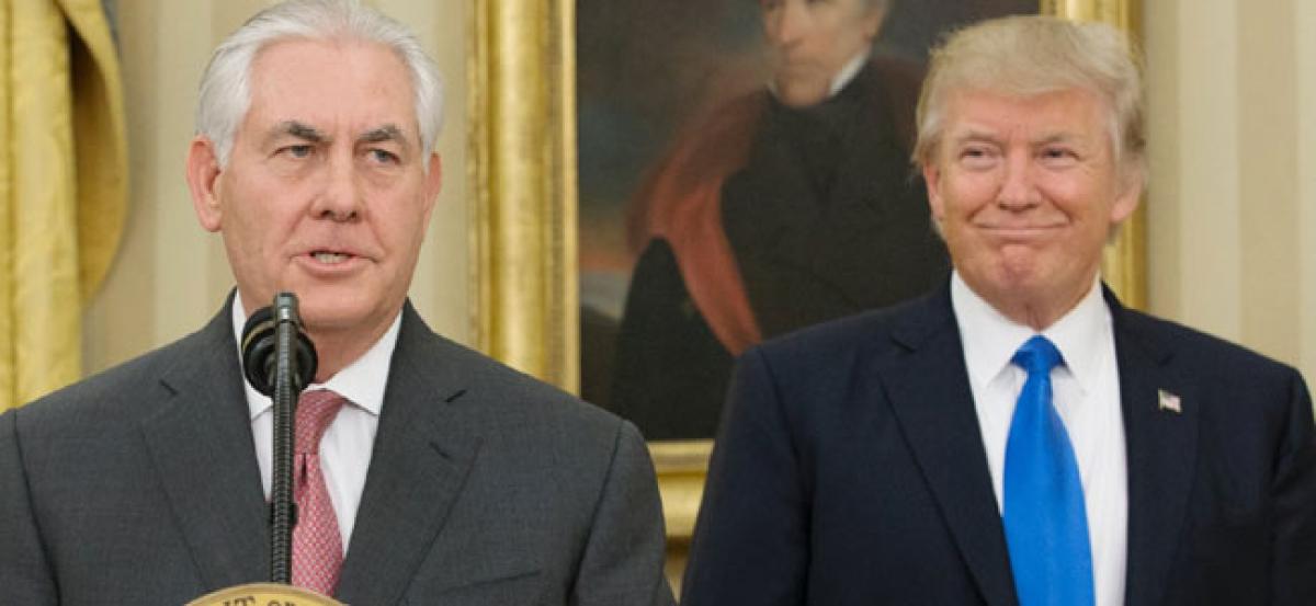 Nothing has changed between Trump and Tillerson: White House