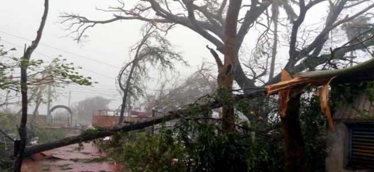 Rainfall more than 28 cms due to Titli in North AP