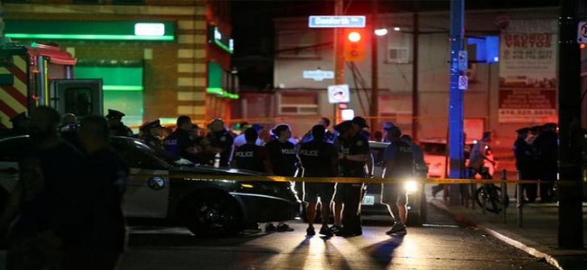 Gunman dead in Toronto firing, victims shifted to hospital