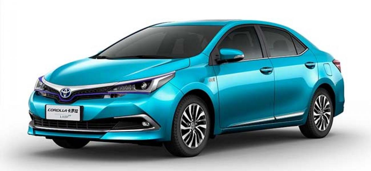 Toyota Corolla Plug-in Hybrid Revealed