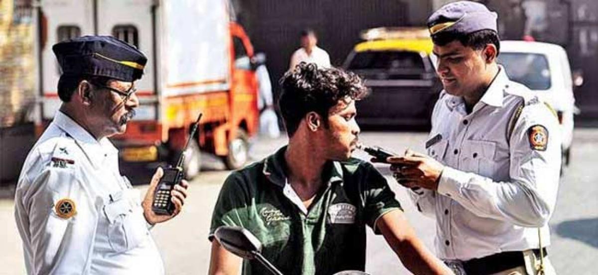 In Maharashtras Beed, traffic cops introduce hi-tech body worn cameras