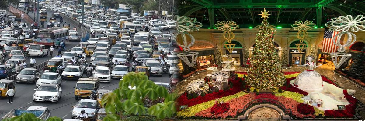 Hyderabad: Traffic restrictions for KCRs Christmas dinner near LB Stadium