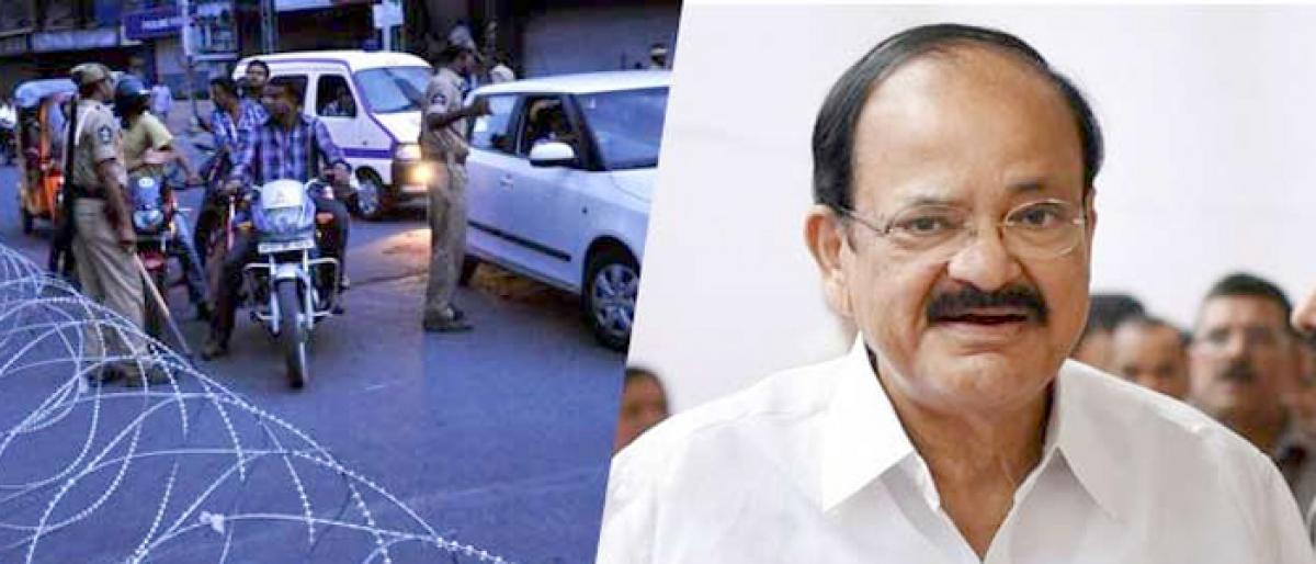 Traffic diversions in Hyderabad for Vice-President Venkaiah Naidus visit