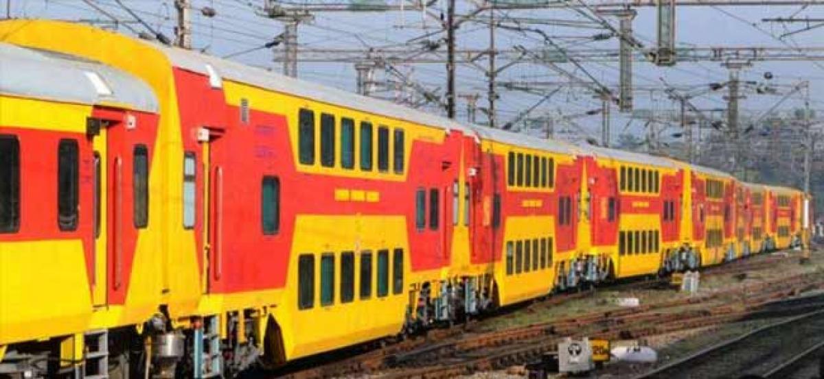 Double Decker rakes on Chennai-Bengaluru train to be replaced with AC coaches for 2 days
