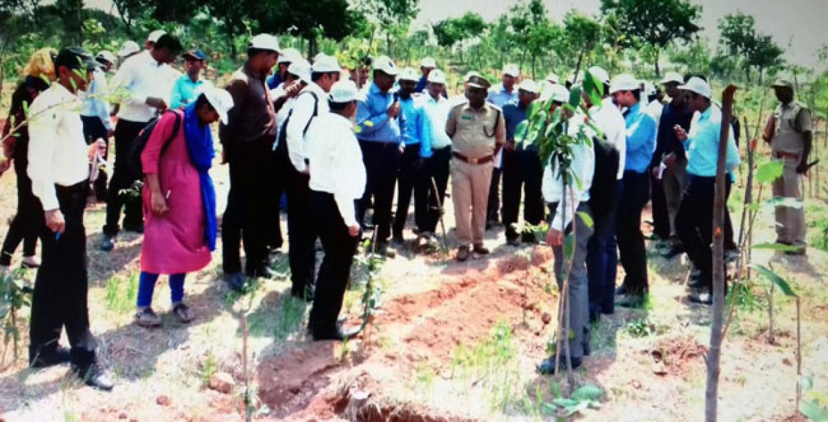 Budding forest officials visit Choutuppal to gain gyan