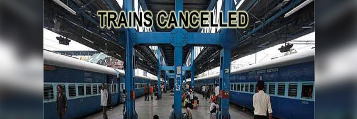 Several trains cancelled