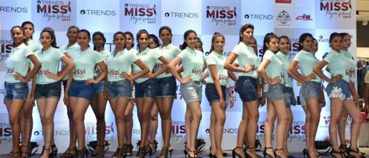 Beauty with brains to battle for Trends Miss Hyderabad 2017 title