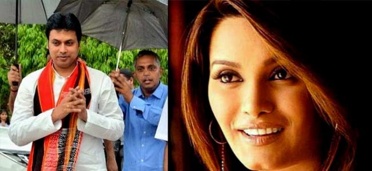 This is none of his business: Tripura CMs comment on Diana Hayden earns widespread condemnation