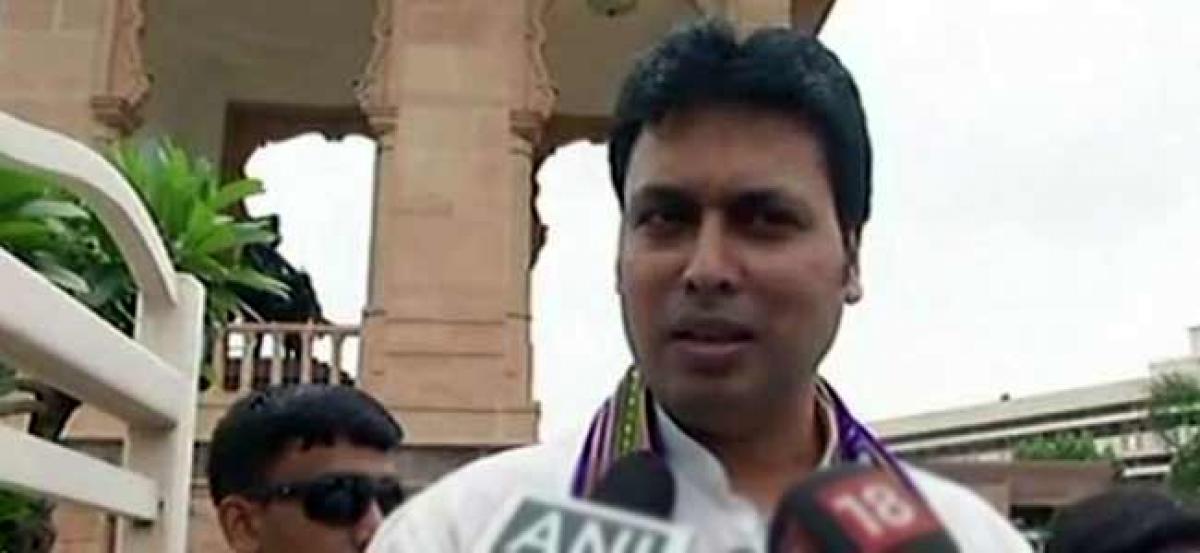 Tripura: Biplab Deb plans to tame cows at Chief Ministers residence for milk
