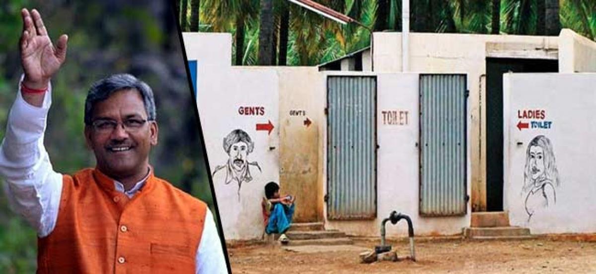 Uttarakhand CM Trivendra Singh Rawat orders survey of houses still without toilets