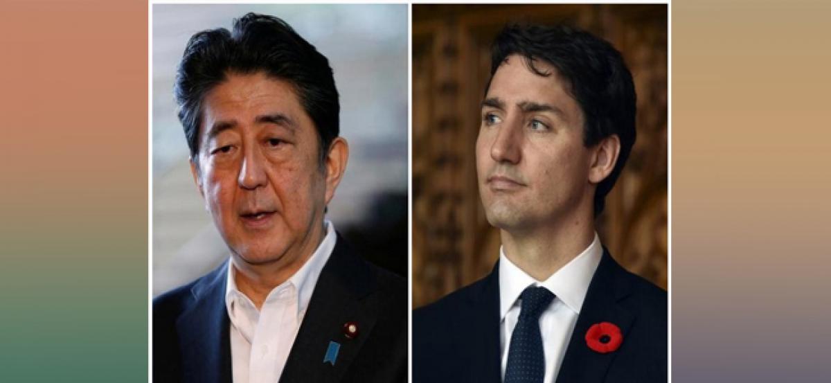 Japan, Canada committed for progressive trade: Trudeau